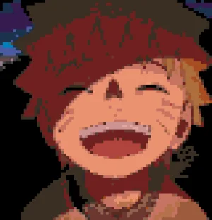 Naruto 4 Fuse Bead Pattern (Free Printable)