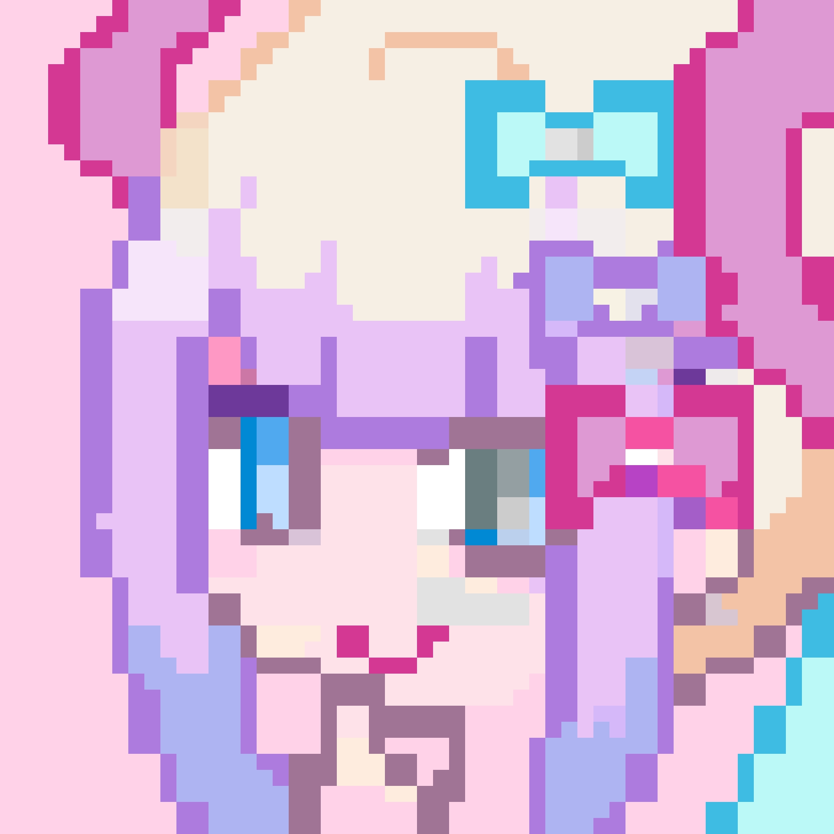 Needy Girl Overdose 2 fuse bead pattern