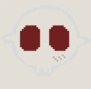 Ningning Ghost Padrão de Contas de Fusão (Imprimível Grátis)