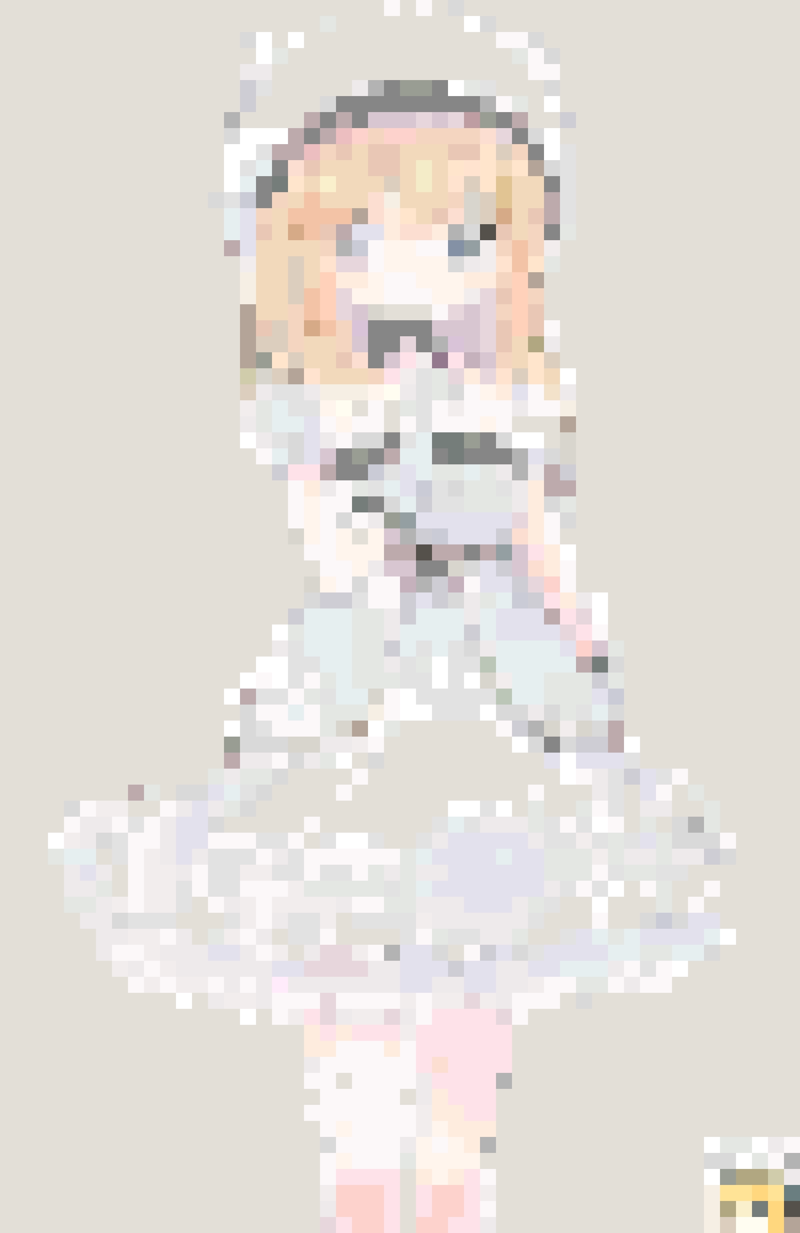 Noelle fuse bead pattern