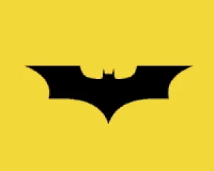 Nolan Batman Logo Motif de Perles à Repasser (Imprimable Gratuit)