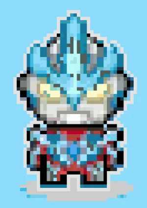 Number Two Fuse Bead Pattern (Free Printable)