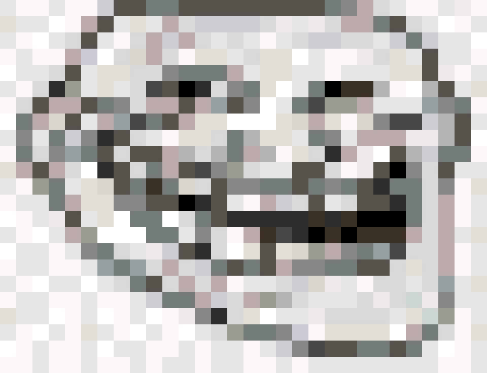 Old Woman fuse bead pattern