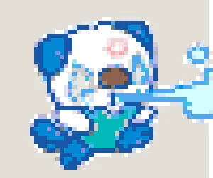 Oshawott Patrón de Cuentas de Fusión (Imprimible Gratis)