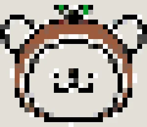 Outline Puppy 3 퓨즈 비즈 도안 (무료 인쇄)