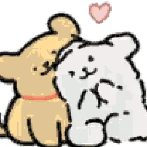 Outline Puppy 5 Fuse Bead Pattern (Free Printable)