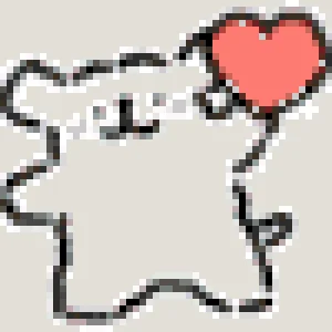 Outline Puppy 9 Fuse Bead Pattern (Free Printable)