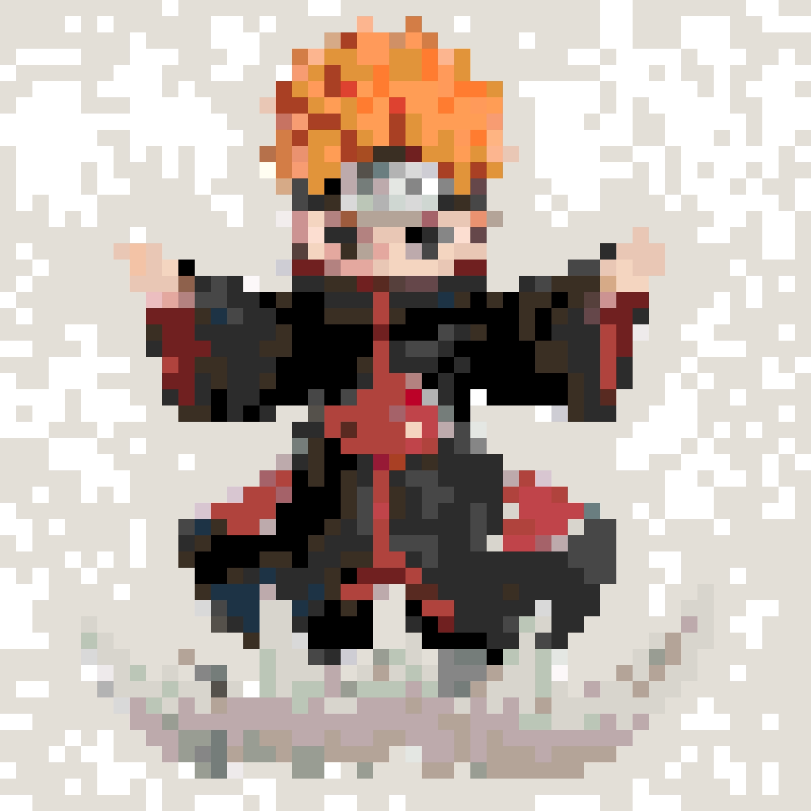 Pain fuse bead pattern