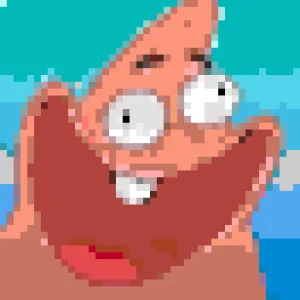 Patrick Star Bügelperlen-Muster (Kostenlos Druckbar)