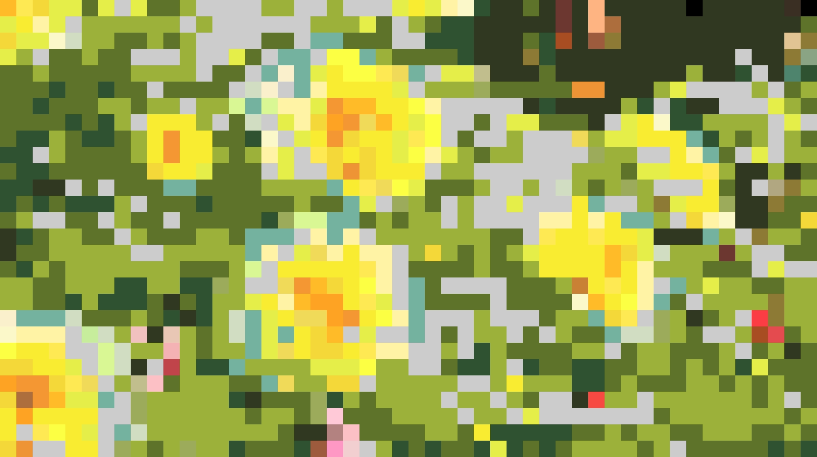 Peony fuse bead pattern