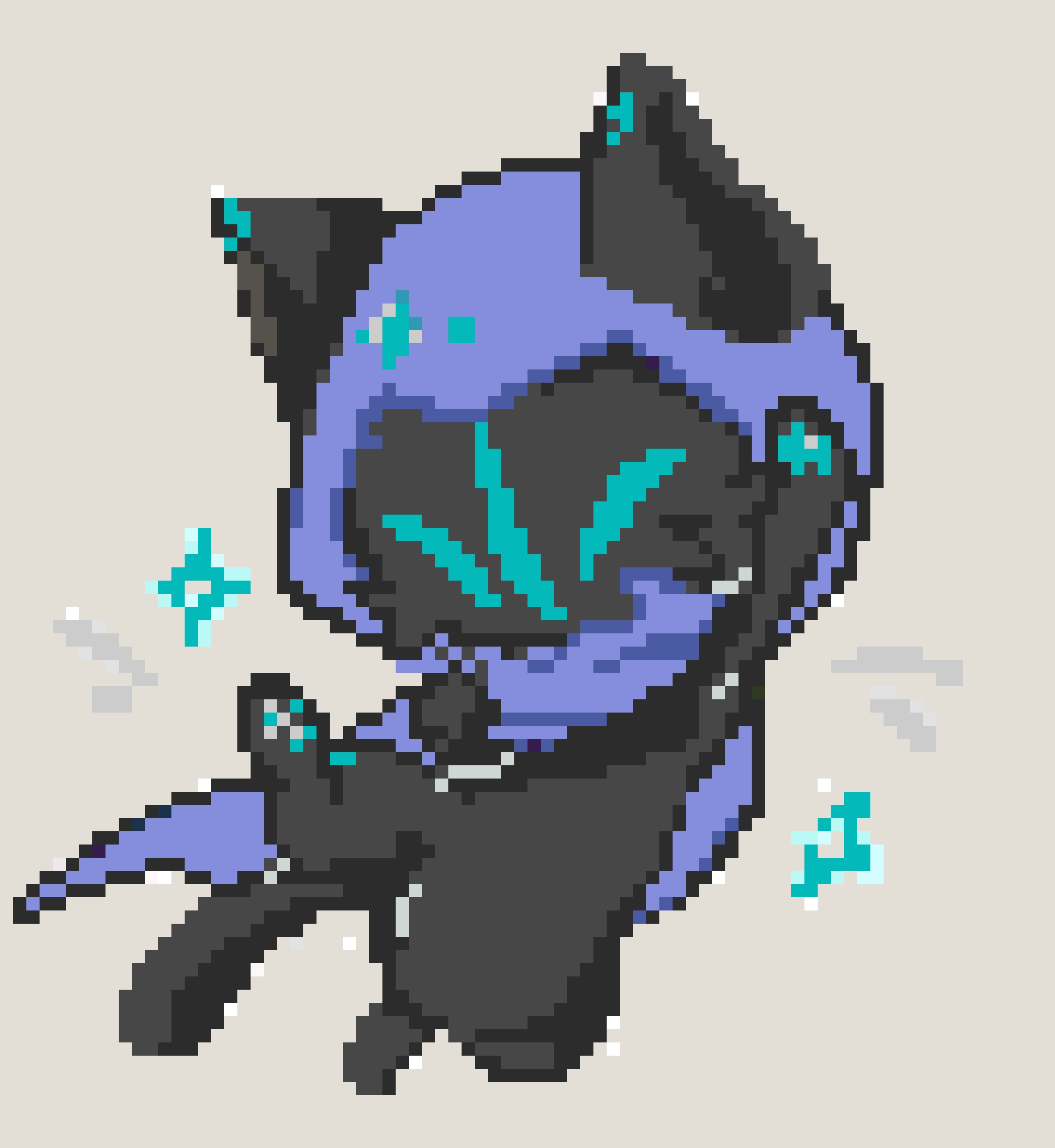 Phantom Bead Art 2.0 fuse bead pattern