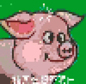 Pig 8 Fuse Bead Pattern (Free Printable)