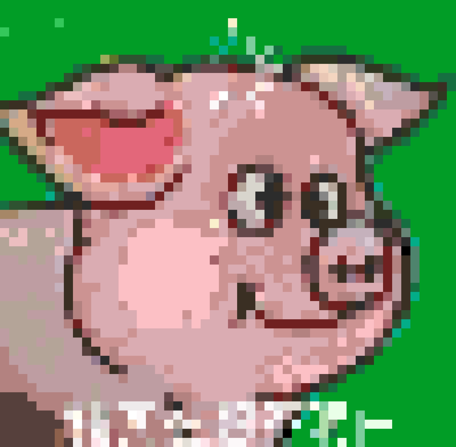 Pig 8 fuse bead pattern