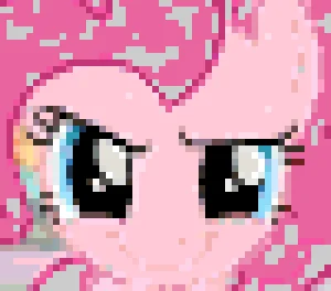 Pinkie Pie 2 Bügelperlen-Muster (Kostenlos Druckbar)