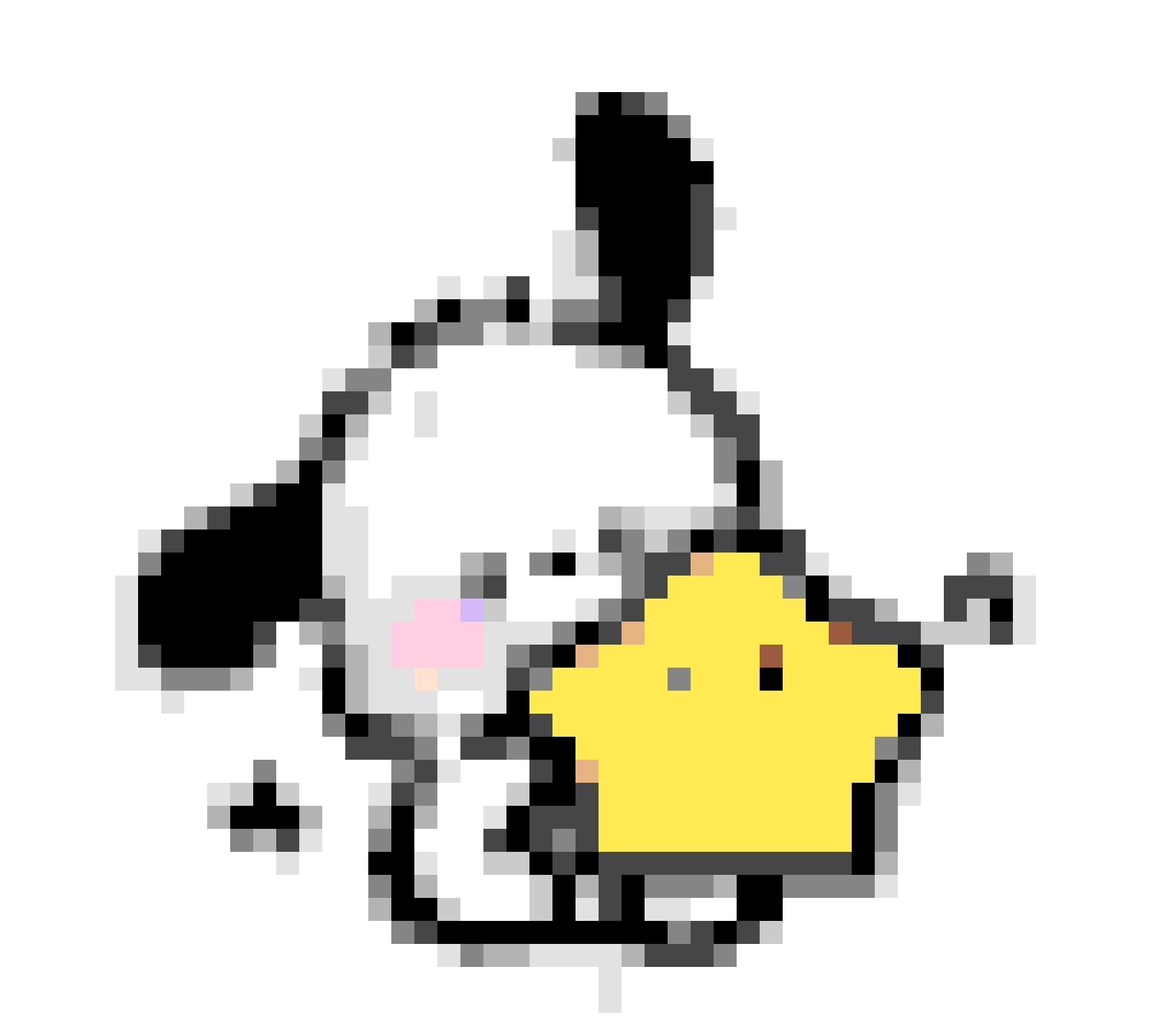 Pochacco Star fuse bead pattern
