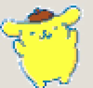 Pompompurin Bügelperlen-Muster (Kostenlos Druckbar)