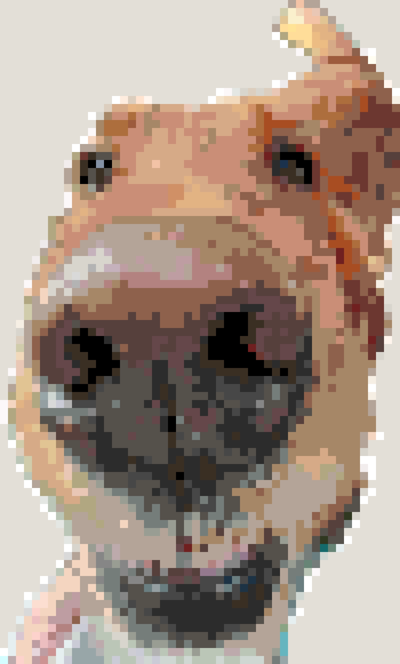 Potato fuse bead pattern