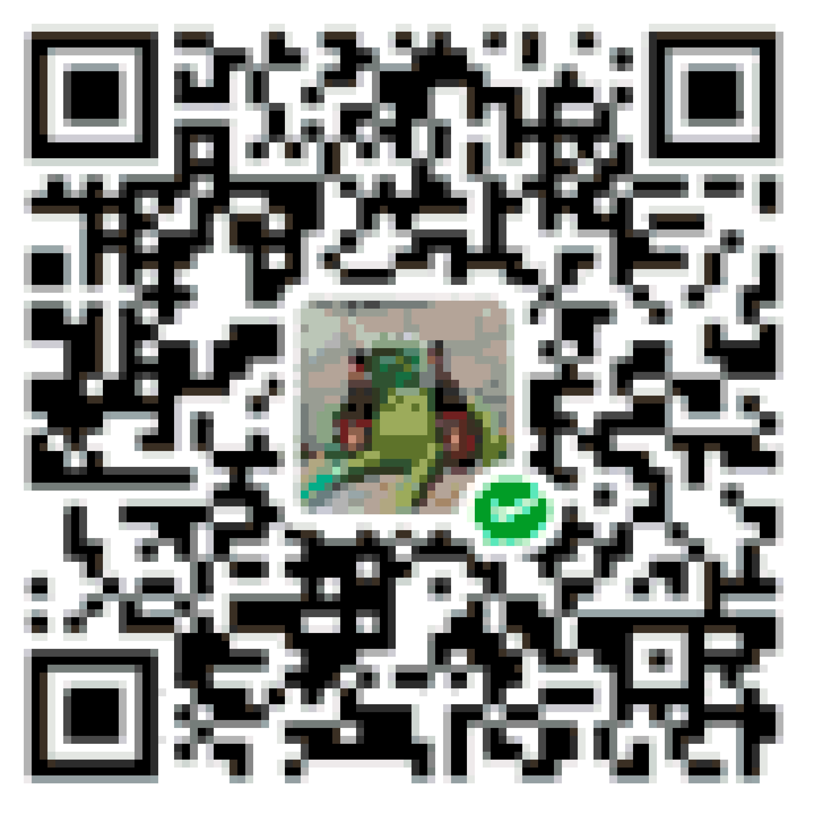 QR Code fuse bead pattern