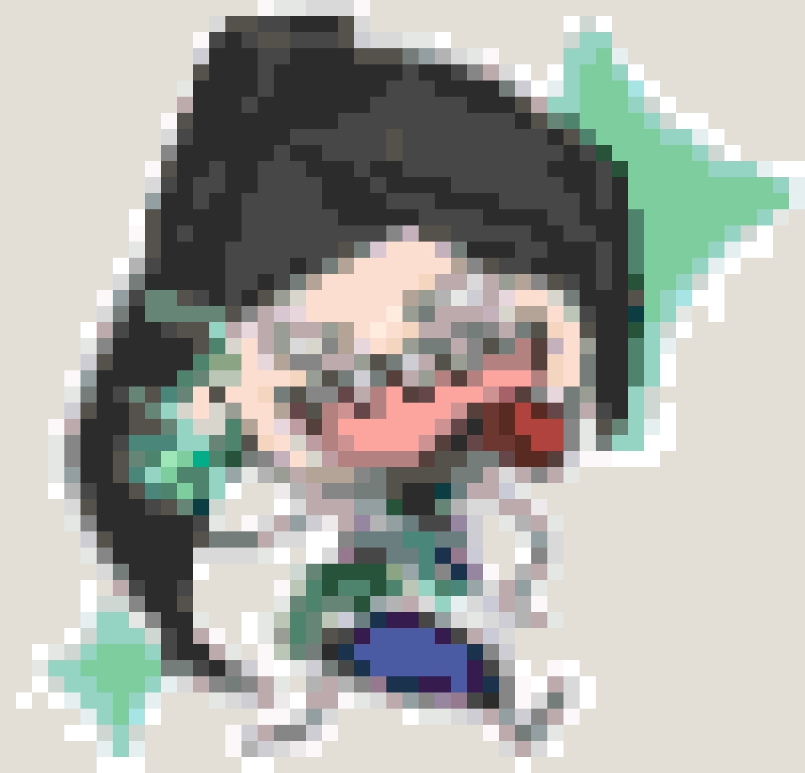 Sage 4 fuse bead pattern