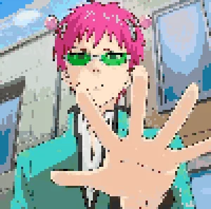 Saiki Kusuo Patrón de Cuentas de Fusión (Imprimible Gratis)