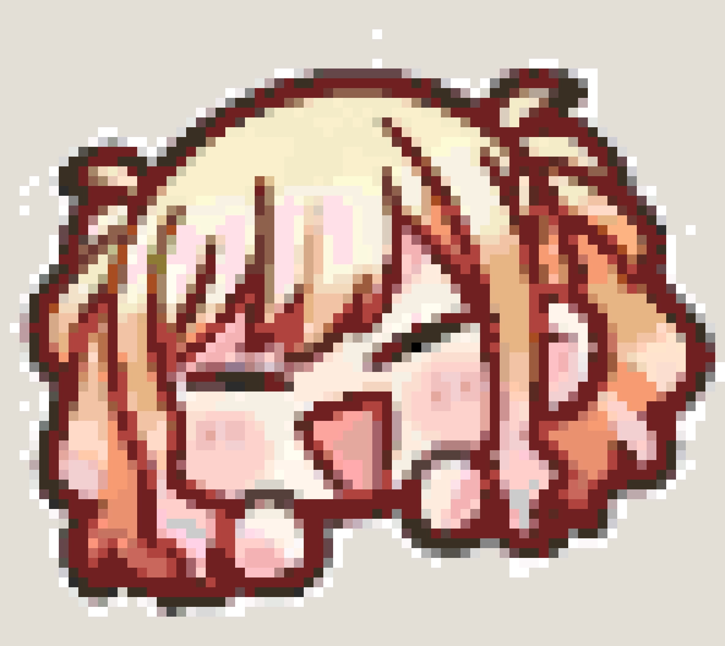 Saki Bead Art fuse bead pattern