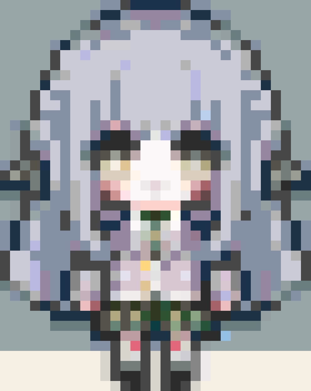 Sakiko Togawa 2 fuse bead pattern