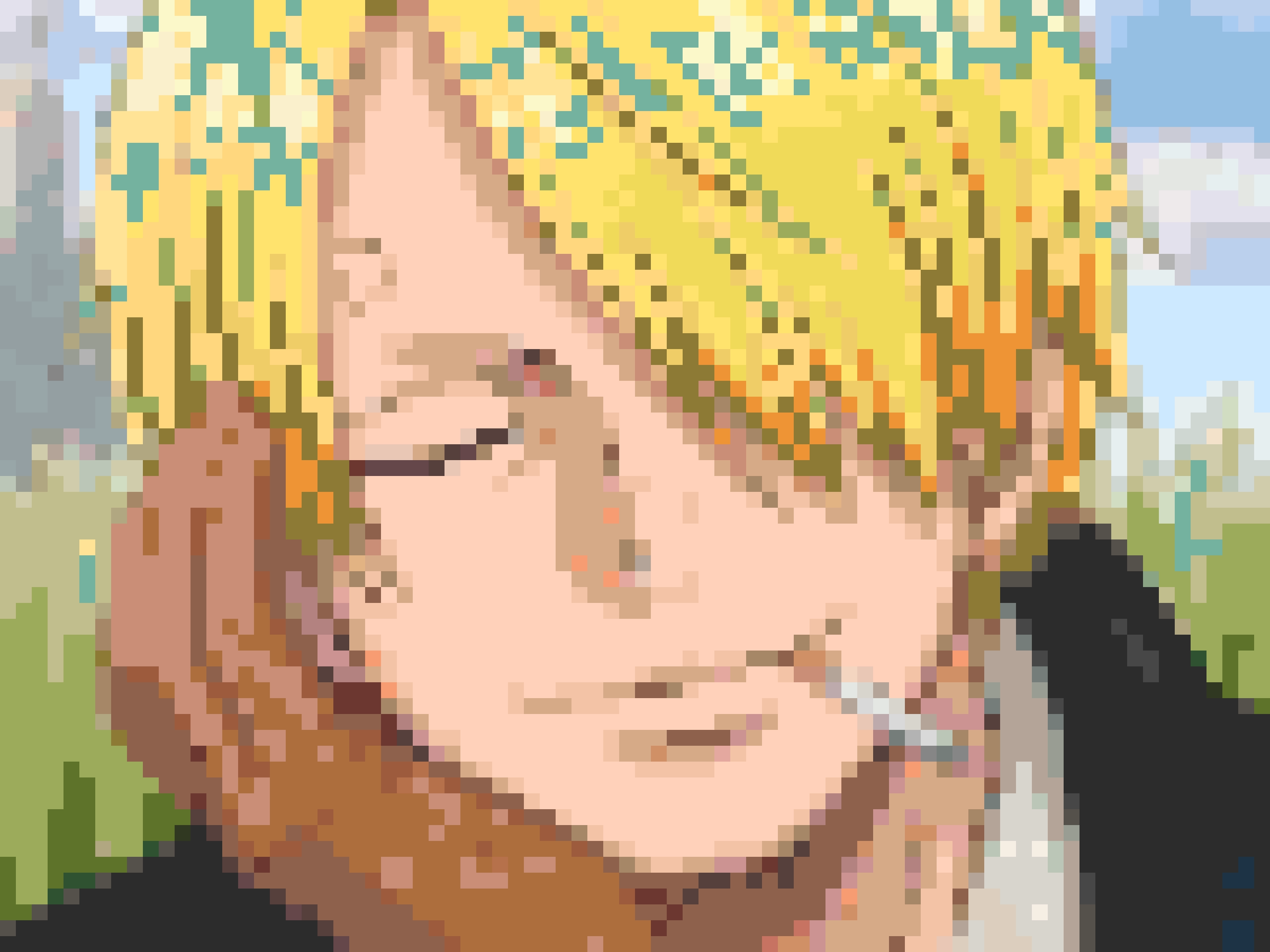 Sanji 2 fuse bead pattern