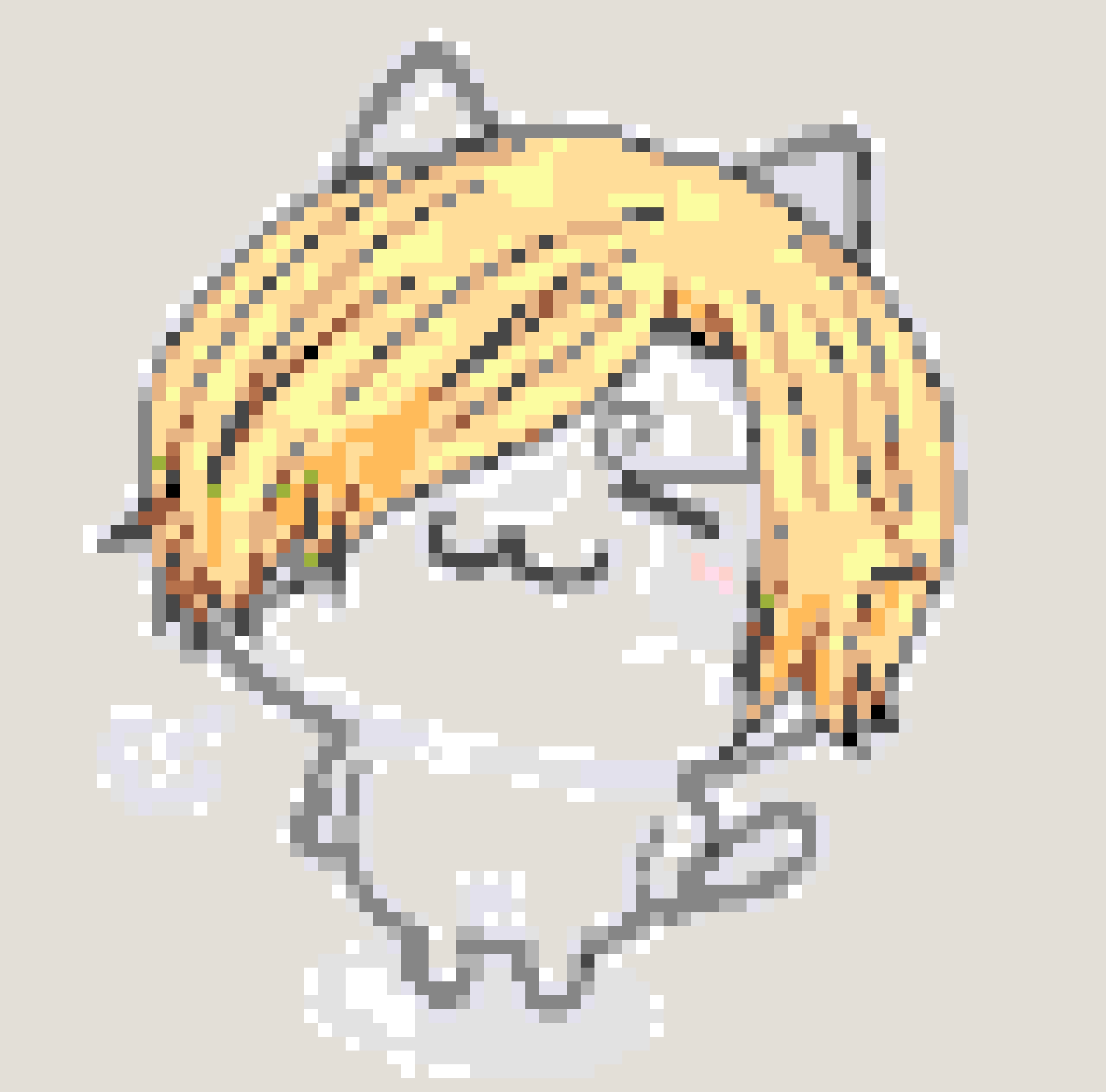 Sanji 3 fuse bead pattern