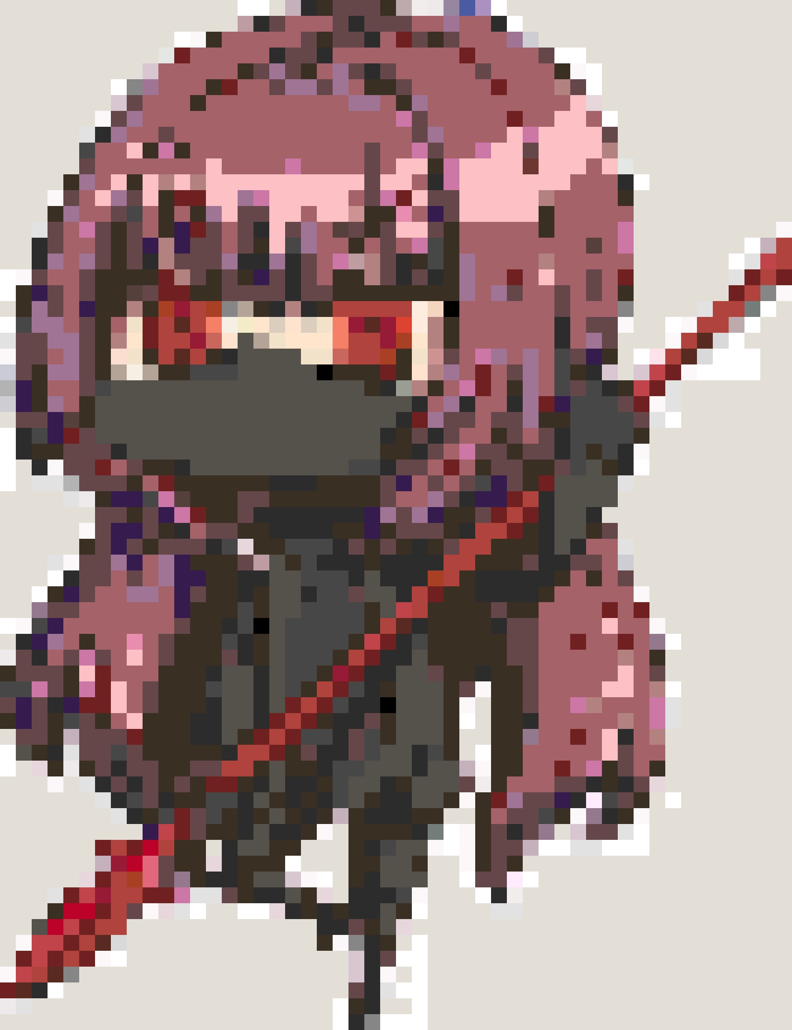 Scathach fuse bead pattern