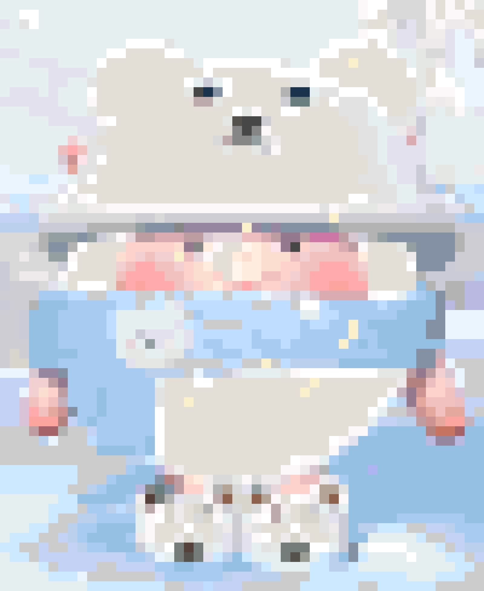 Sheep fuse bead pattern