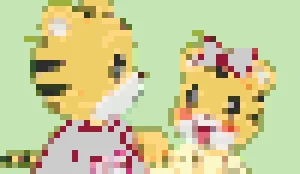 Shimajiro 2 Patrón de Cuentas de Fusión (Imprimible Gratis)