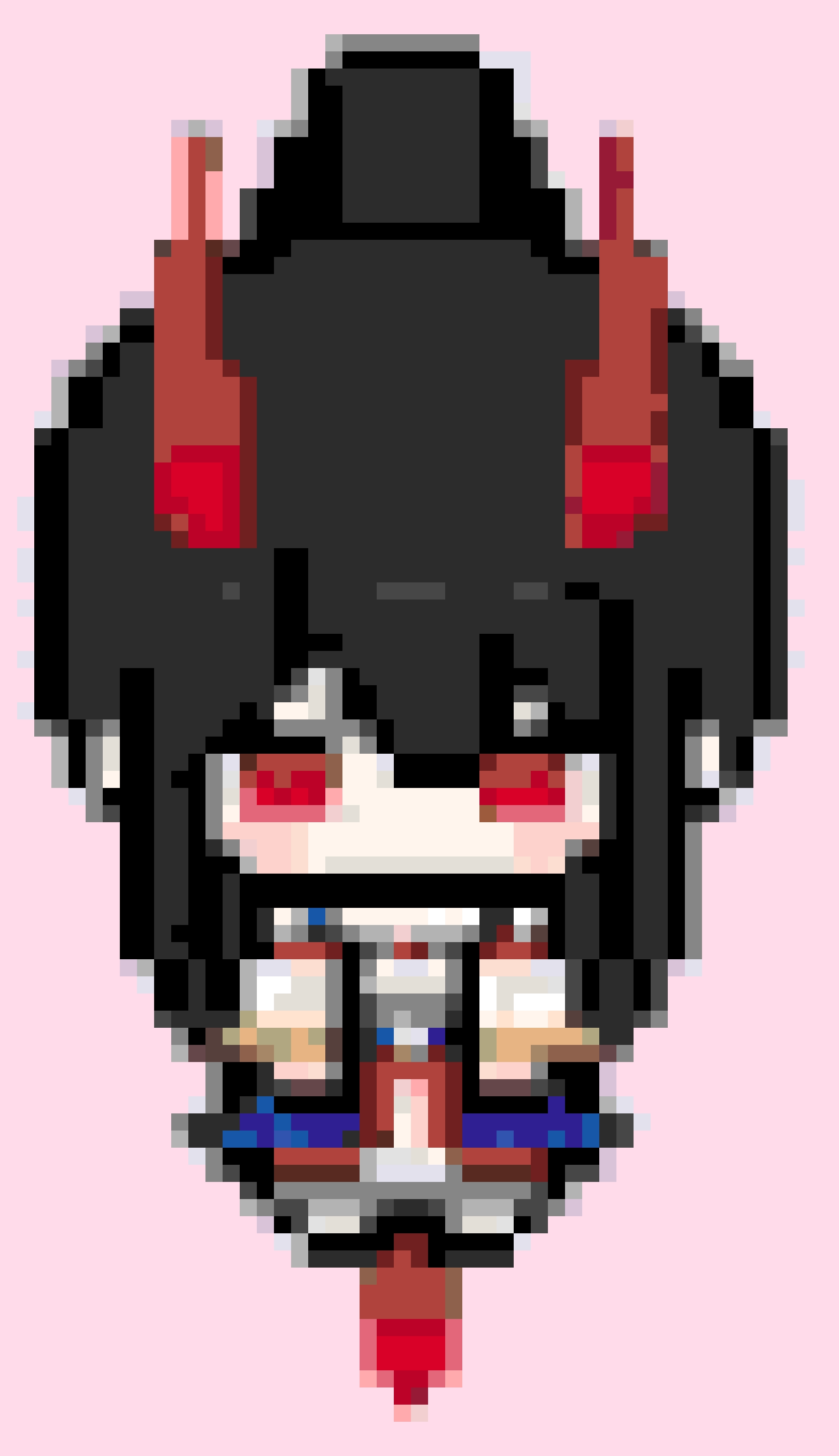 Shiranui 2 fuse bead pattern