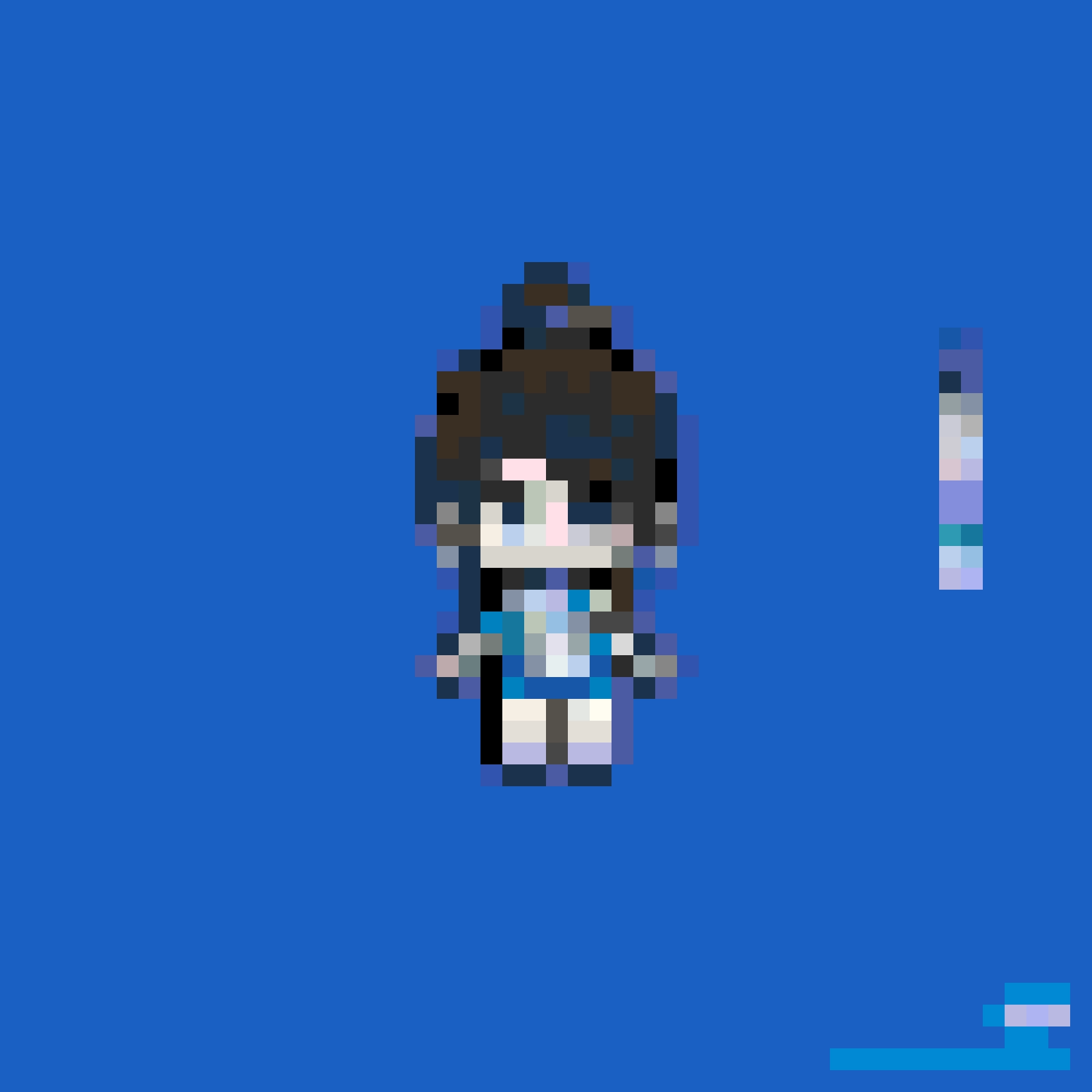 Shiranui fuse bead pattern