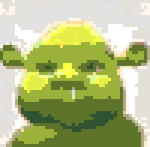 Shrek Motif de Perles à Repasser (Imprimable Gratuit)