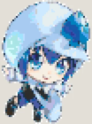 Shugo Chara Ran 2 Padrão de Contas de Fusão (Imprimível Grátis)