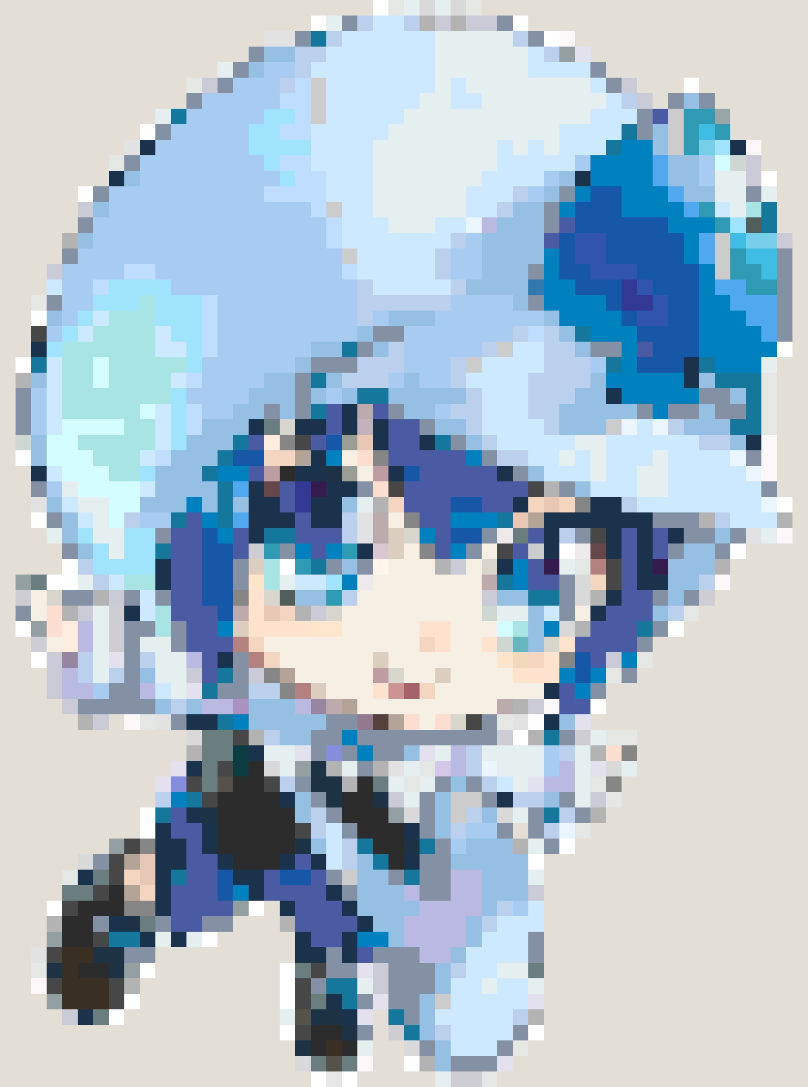 Shugo Chara Ran 2 fuse bead pattern