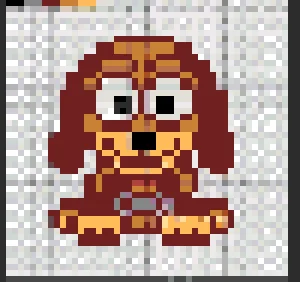 Slinky Dog Motif de Perles à Repasser (Imprimable Gratuit)