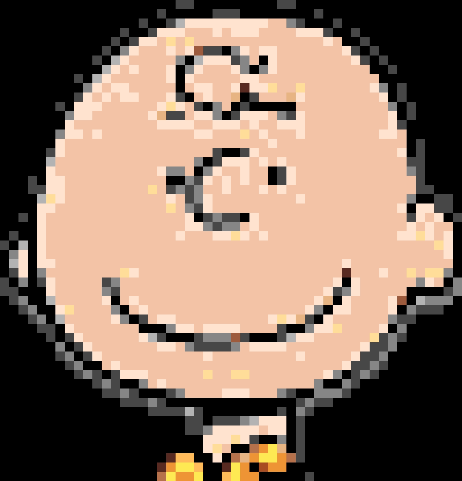 Snoopy fuse bead pattern