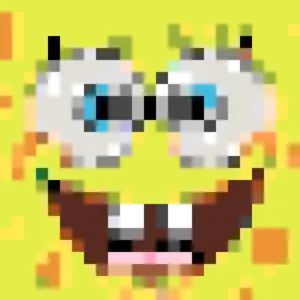 SpongeBob SquarePants Motif de Perles à Repasser (Imprimable Gratuit)