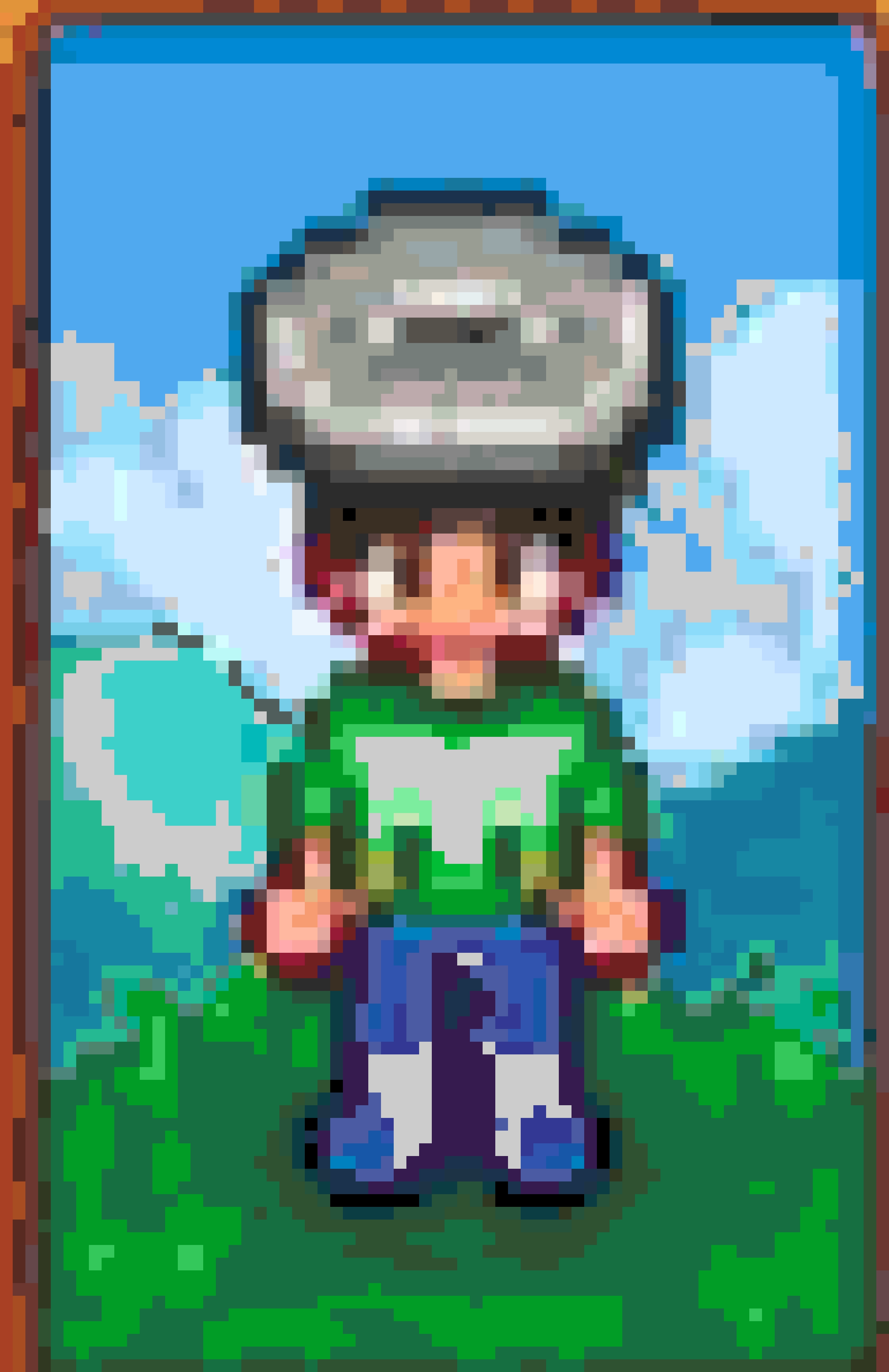 Stardew Valley fuse bead pattern
