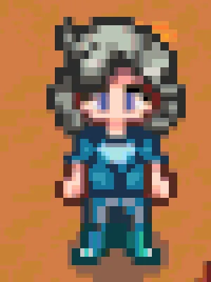 Stardew Valley Character Fuse Bead Pattern (Free Printable)