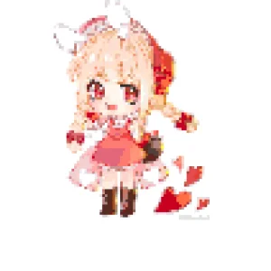 Strawberry Bunny Схема Термомозаики (Бесплатная Печать)