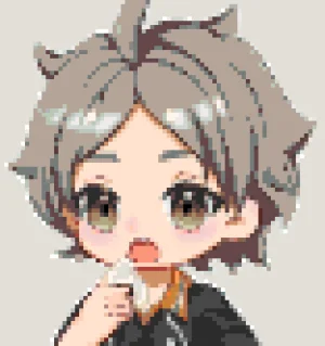 Sugawara Koushi Padrão de Contas de Fusão (Imprimível Grátis)