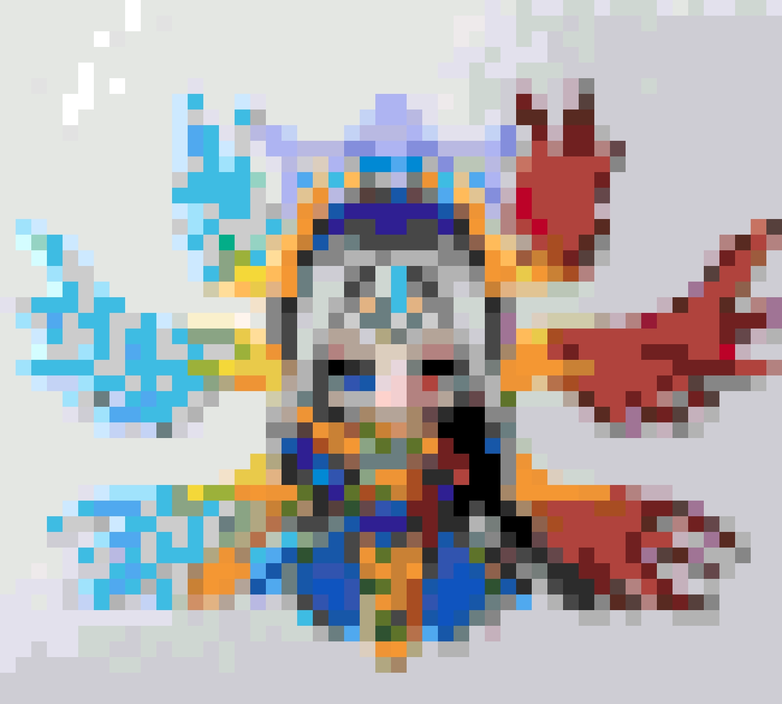 Tang San fuse bead pattern