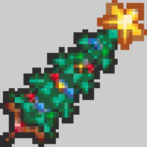 Terraria Christmas Tree Sword 퓨즈 비즈 도안 (무료 인쇄)