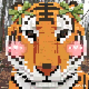 Tiger 4 نمط خرز دمج (طباعة مجانية)