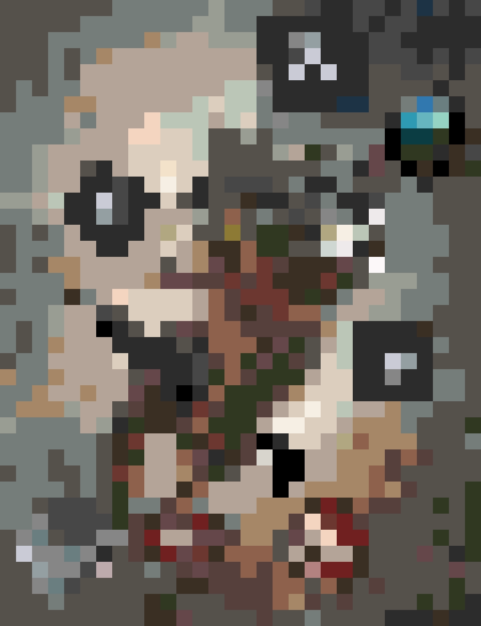 Tofu fuse bead pattern