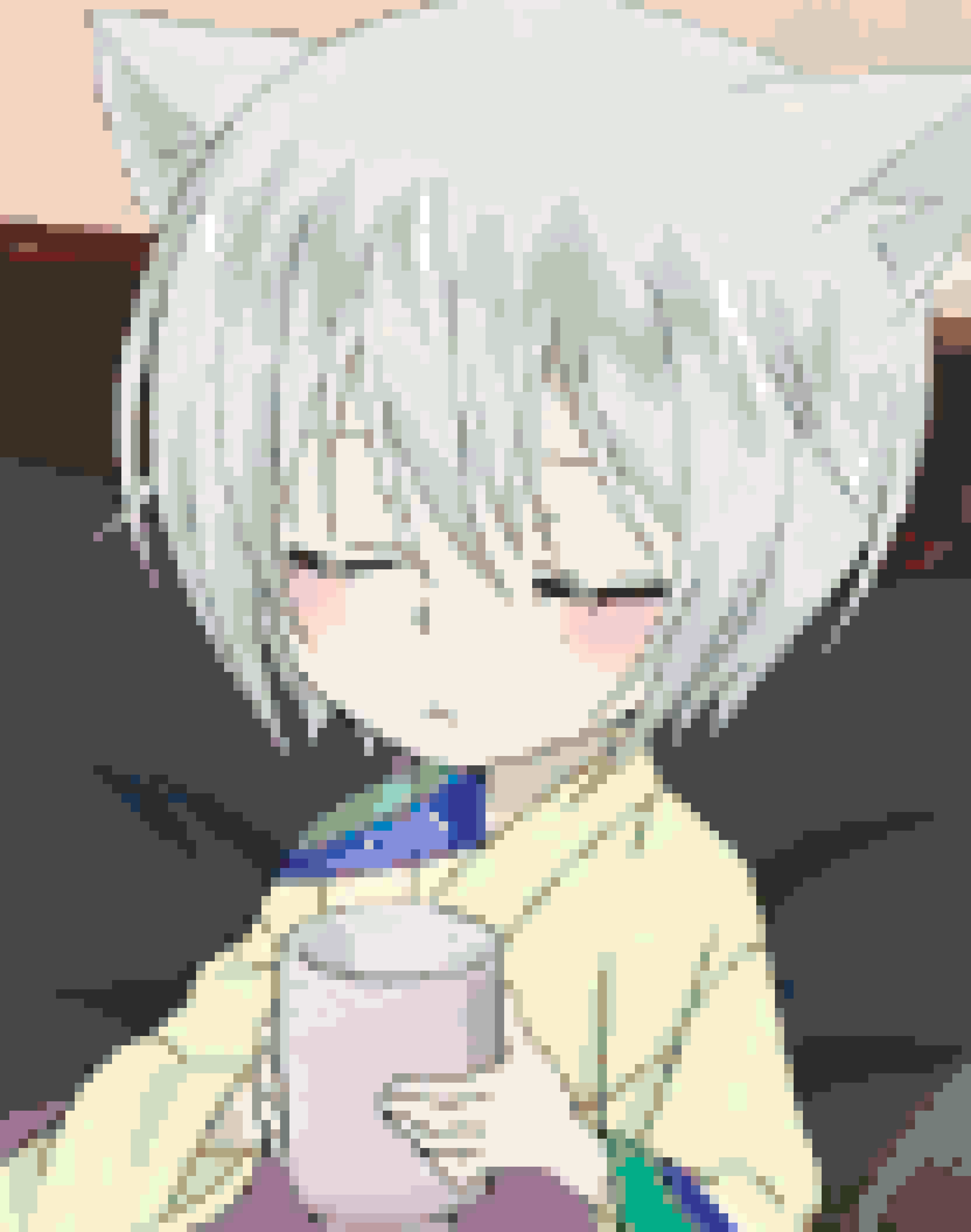 Tomoe fuse bead pattern