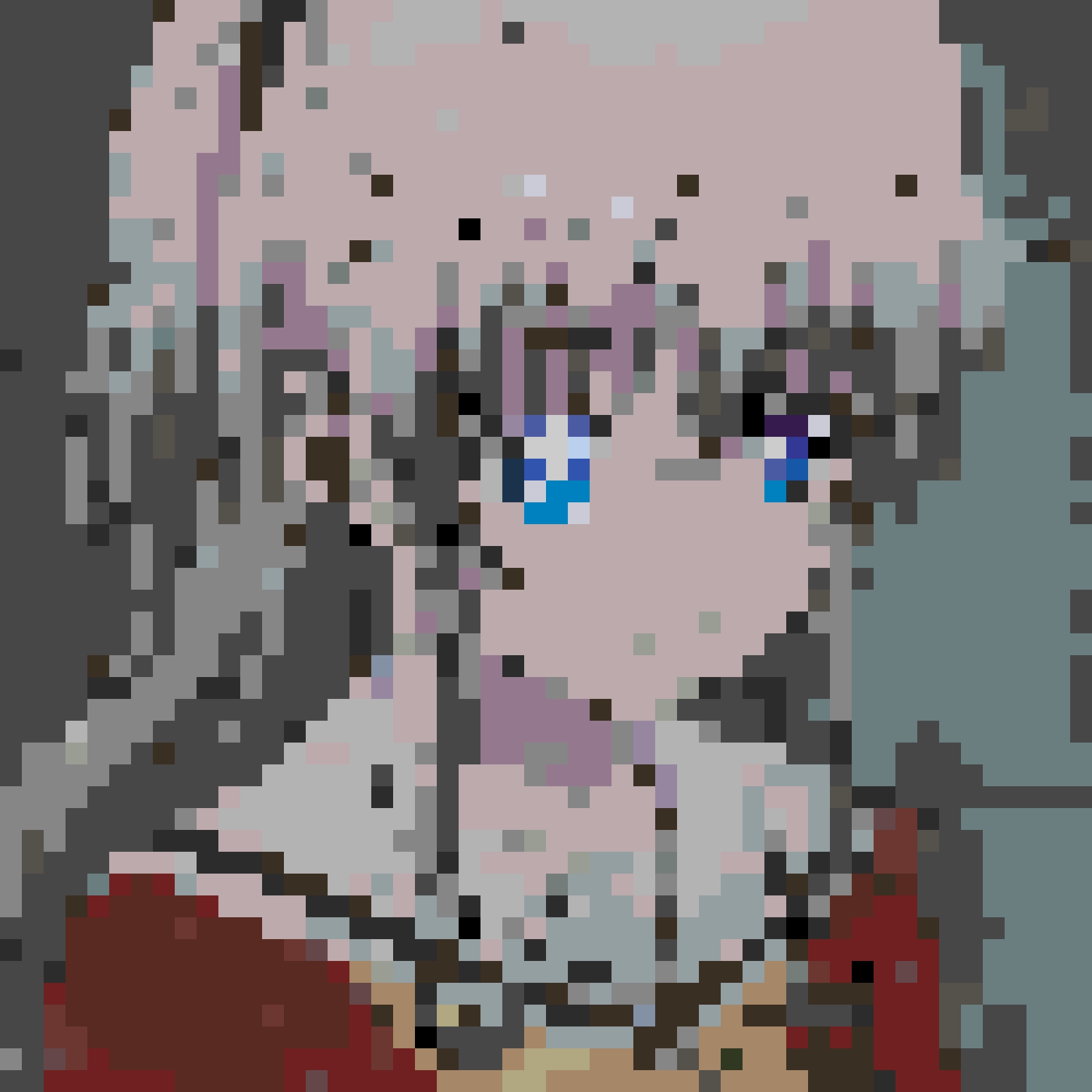 Tomori Nao fuse bead pattern