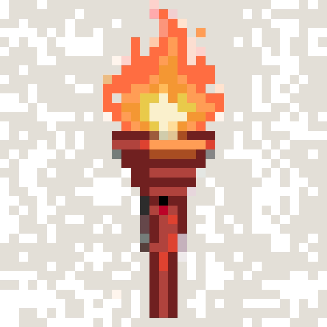 Torch fuse bead pattern